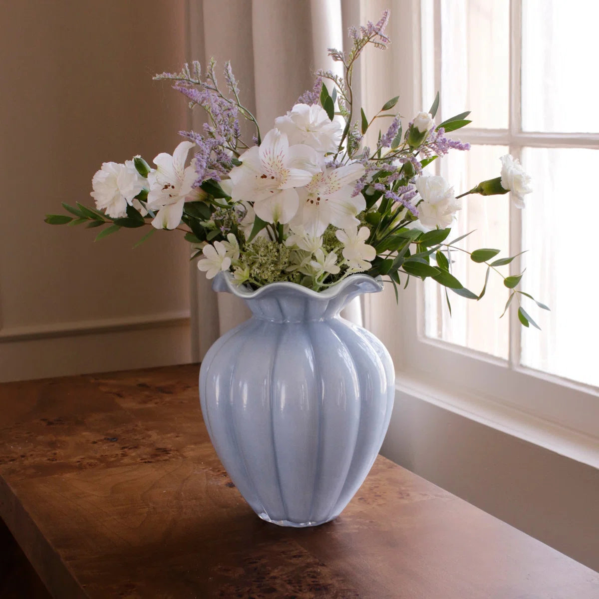Glass Petal Large Vase