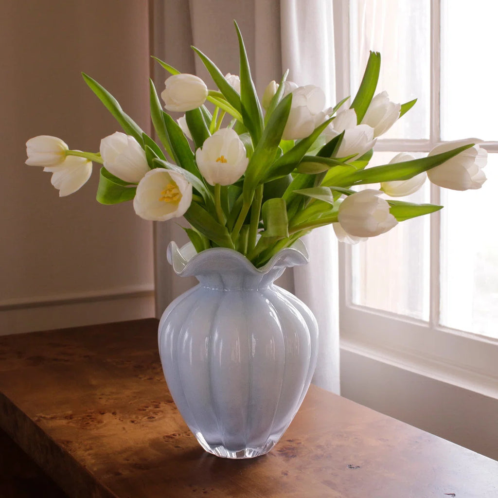 Glass Petal Large Vase
